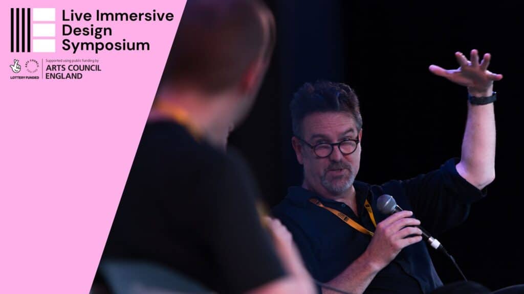 Matt Hawn discussed ARGs at the Live Immersive Design Symposium