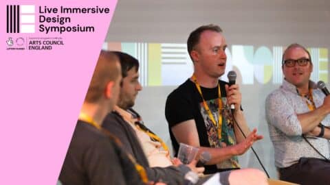 Technical Designers discuss at the Live Immersive Design Symposium