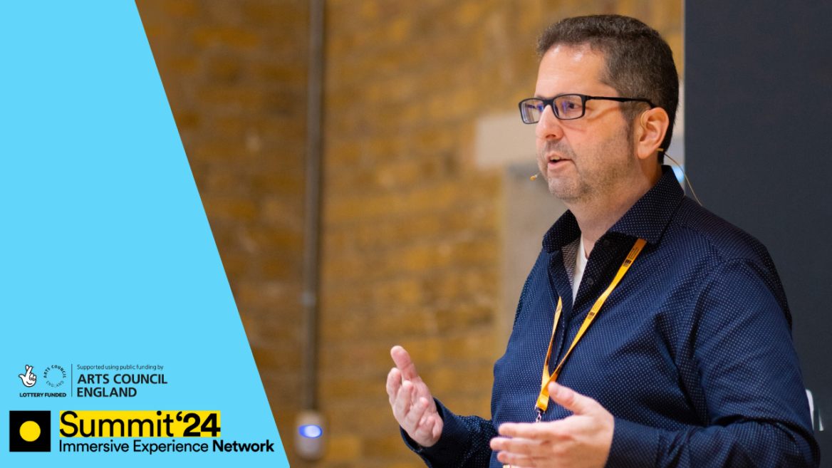 Michael Badelt presentation at Immersive Experience Network Summit 24
